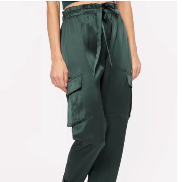 NWT Cami NYC Carmen Cargo Pants in Pine Color. - Picture 3 of 4